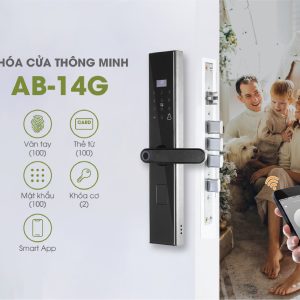 Khoá vân tay điều khiển qua app điện thoại AB-14G HomeDash