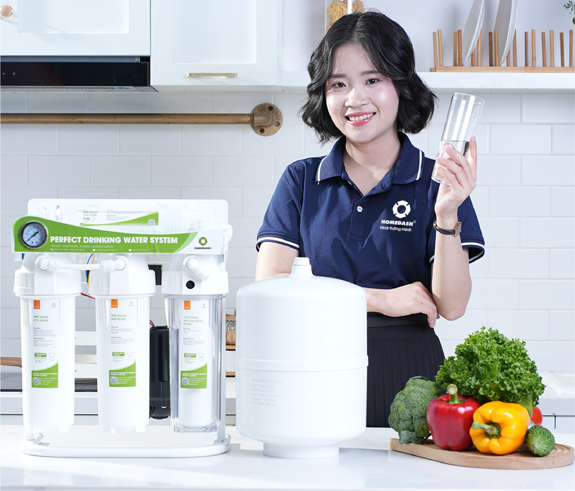 Máy lọc nước lắp âm RO 5 lõi WP-137 HomeDash - Image 4